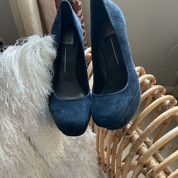 Dolce Vita Covered platform heels Sz 8.5 - Picture 1 of 3